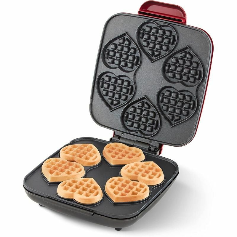 ミニワッフルメーカー直径10cm4枚ダッシュDashDMMW400GBGT04MultiMiniFourWaffleMaker4InchDualNon-stickSideswithQuickRelease&EasytoClean家電