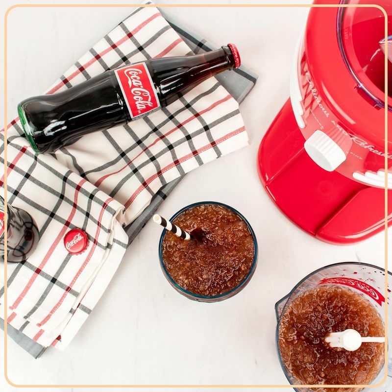 コカ・コーラノスタルジアレトロかき氷機フローズンメーカーNostalgiaCocaColaFBS400COKEFrozenBeverageMaker家電