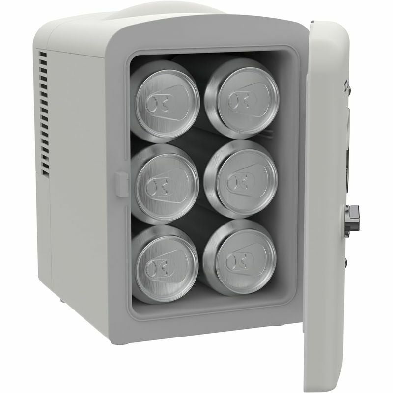 ミニ保冷庫4L6缶車載可持ち運びポータブルコンパクトレトロフリッジデールFrigidaire3cu.ft.6-CanRetroMiniFridge家電