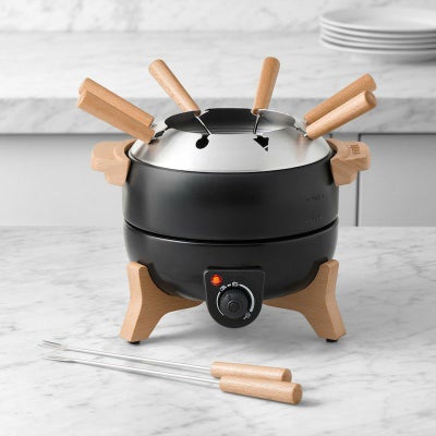 クイジナート 電気チーズフォンデュ チョコレートフォンデュ オイル 