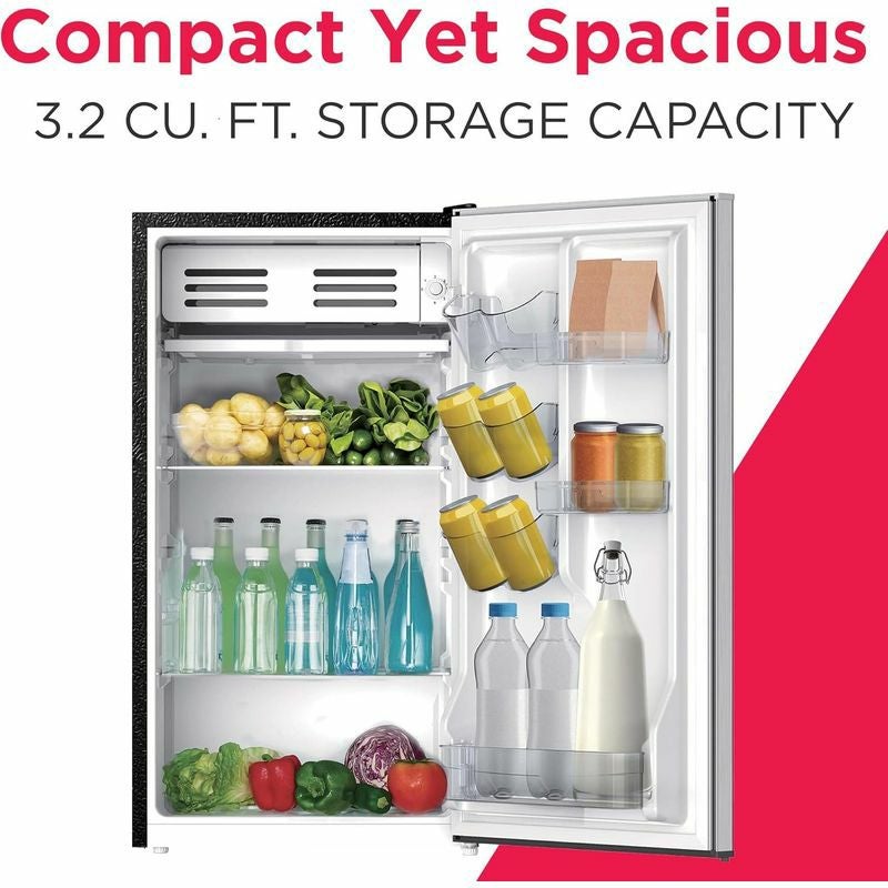 冷蔵庫冷凍庫ミニ90Lフリッジデール1ドアステンレスFrigidaireEFR3233.2cuftCompactFridge家電