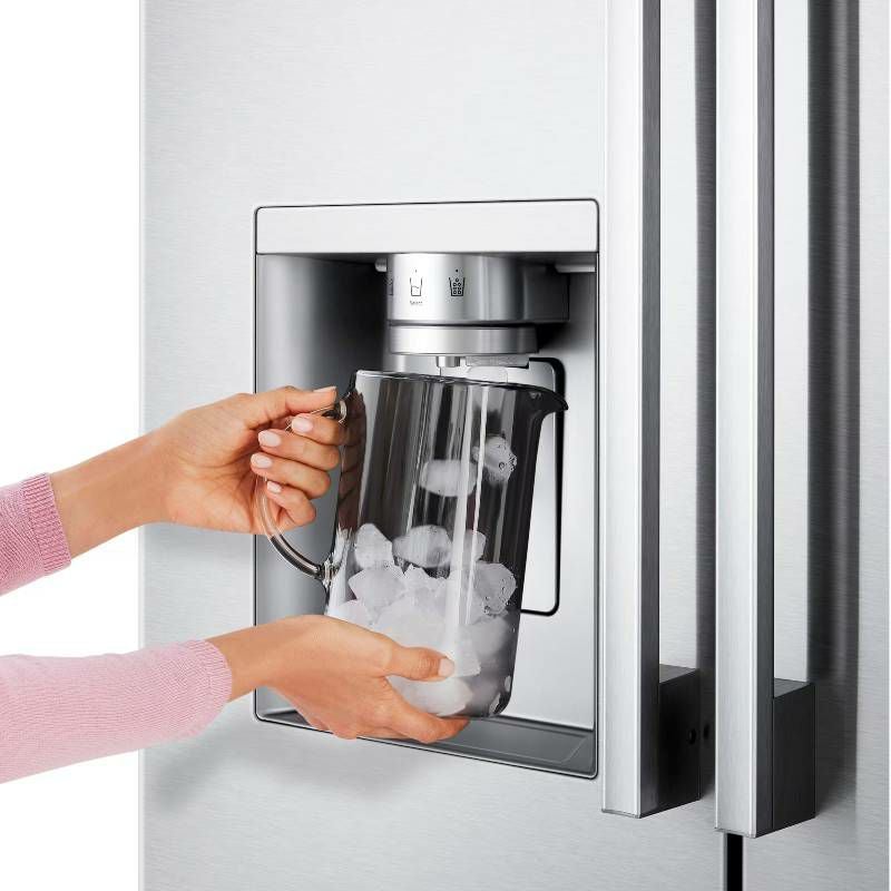 冷蔵庫 671L フレンチドア ディスペンサー 製氷 ステンレス 幅91cm LG