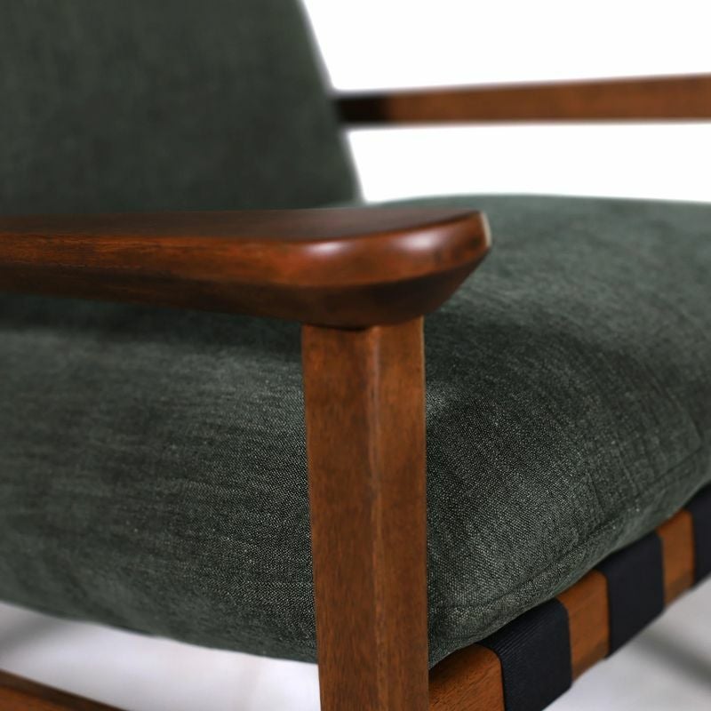 ロッキングチェア ミッドセンチュリー 椅子 チェア Grain Wood Mid