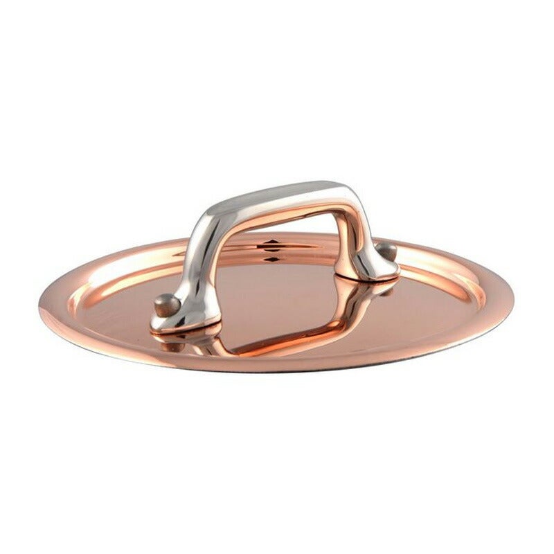 フタソースパン用9cm銅1.5mm厚2層持ち手ステンレスムビエルフランスMauviel6118.09M'MiniLidforsmallsaucepan