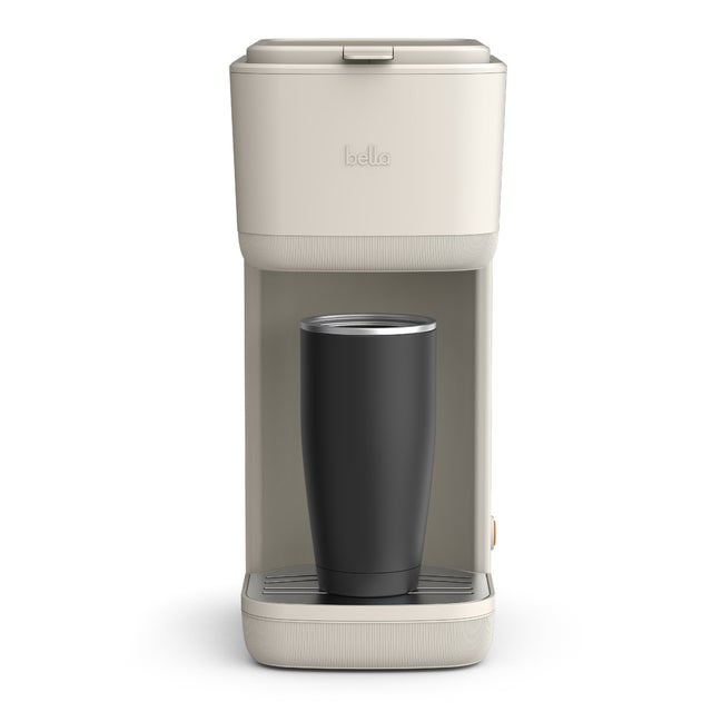 ベラ1カップ用コーヒーメーカーシングルサーブBellaBLA13930OneScoopOneCupCoffeeMaker,Black