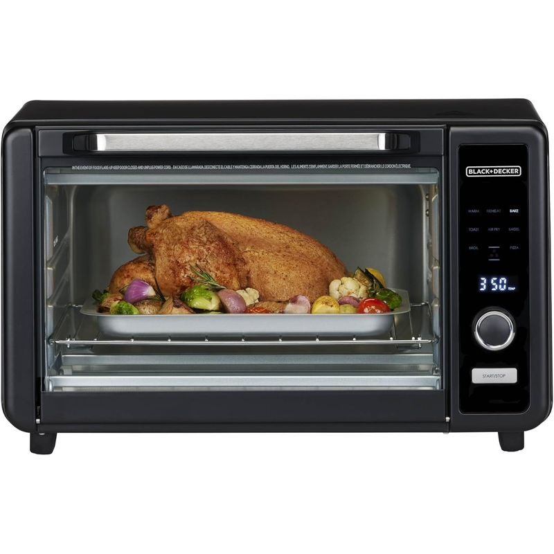 ブラックアンドデッカーコンベクションオーブンBlack+DeckerCrisp'NBakeAirFryToasterOven