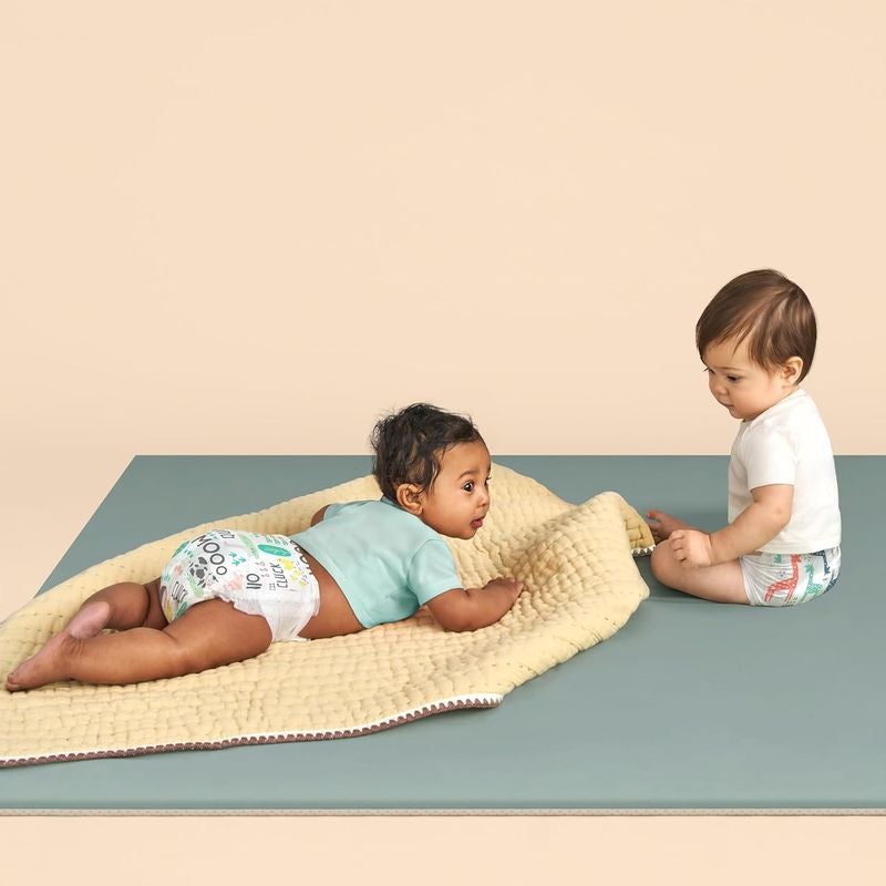 紙おむつ76枚入体重5～8kg交換サインTheHonestCompanyCleanConsciousDiapers,Pandas+BarnyardBabies,Size2,76CountClubBox