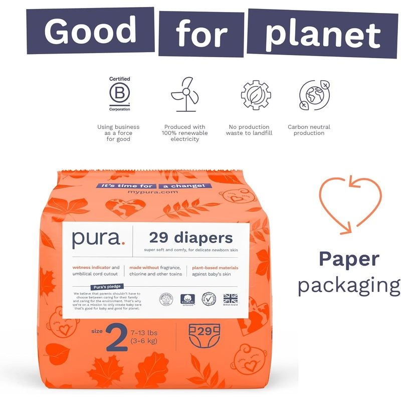 オムツ9-15kg向け敏感肌用25枚プリントセブンスジェネレーションSeventhGenerationBabyDiapers,Size4,25countforSensitiveSkin