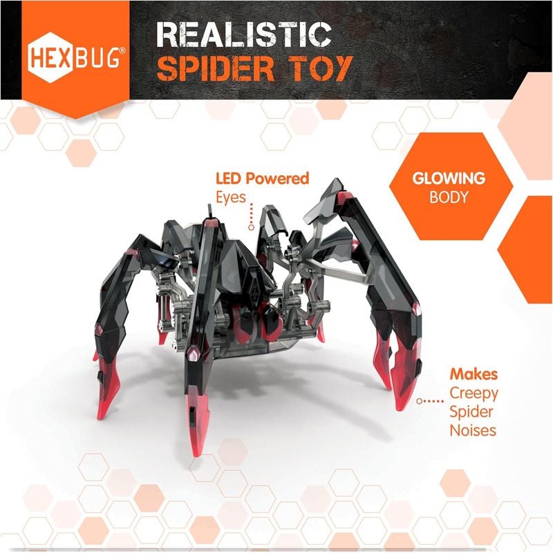 ヘックスバグ スパイダー 蜘蛛 ロボット おもちゃ HEXBUG Black Widow