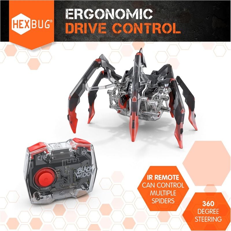 ヘックスバグ スパイダー 蜘蛛 ロボット おもちゃ HEXBUG Black Widow