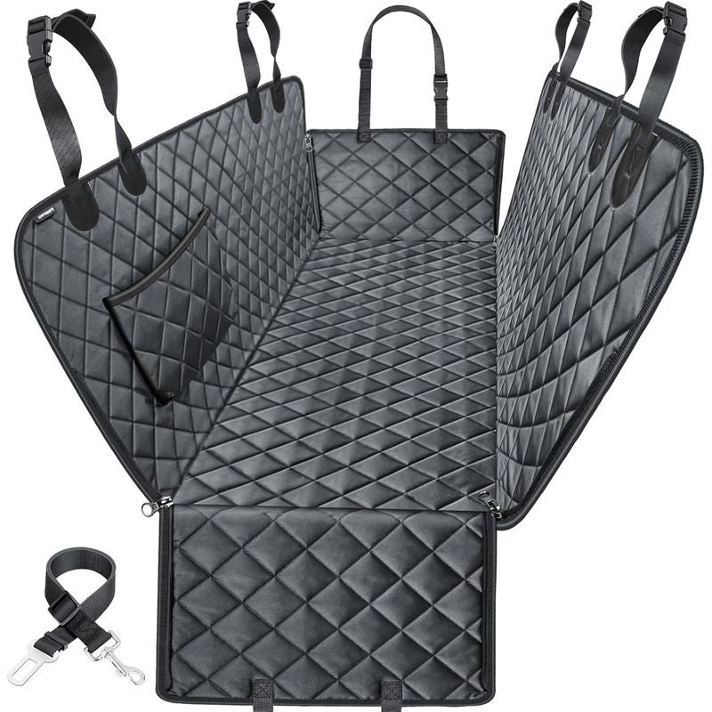 ペット用カーシートカバーハンモック防水高耐久犬お出かけ車URPOWERDogSeatCoverCarSeatCoverforPets100%WaterproofPetSeatCoverHammock600DHeavyDutyScratchProofNonslipDurableSoftPetBackSeatCoversforCarsTrucksandSUVs