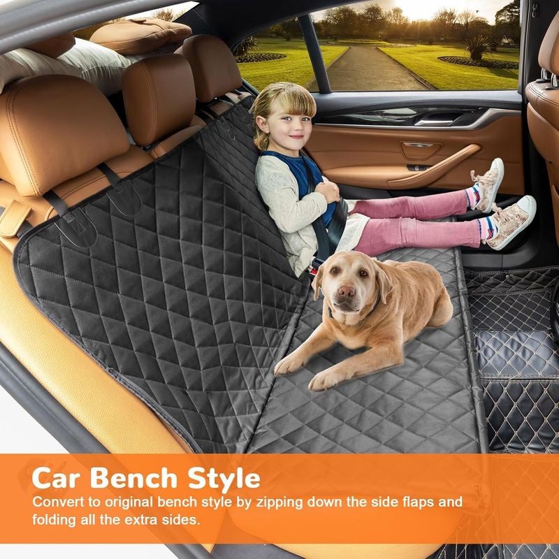 ペット用カーシートカバーハンモック防水高耐久犬お出かけ車URPOWERDogSeatCoverCarSeatCoverforPets100%WaterproofPetSeatCoverHammock600DHeavyDutyScratchProofNonslipDurableSoftPetBackSeatCoversforCarsTrucksandSUVs