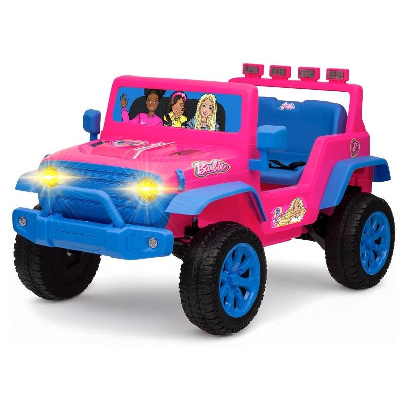 乗用玩具 子供用 電動自動車 ピンク コンバーチブル オープンカー