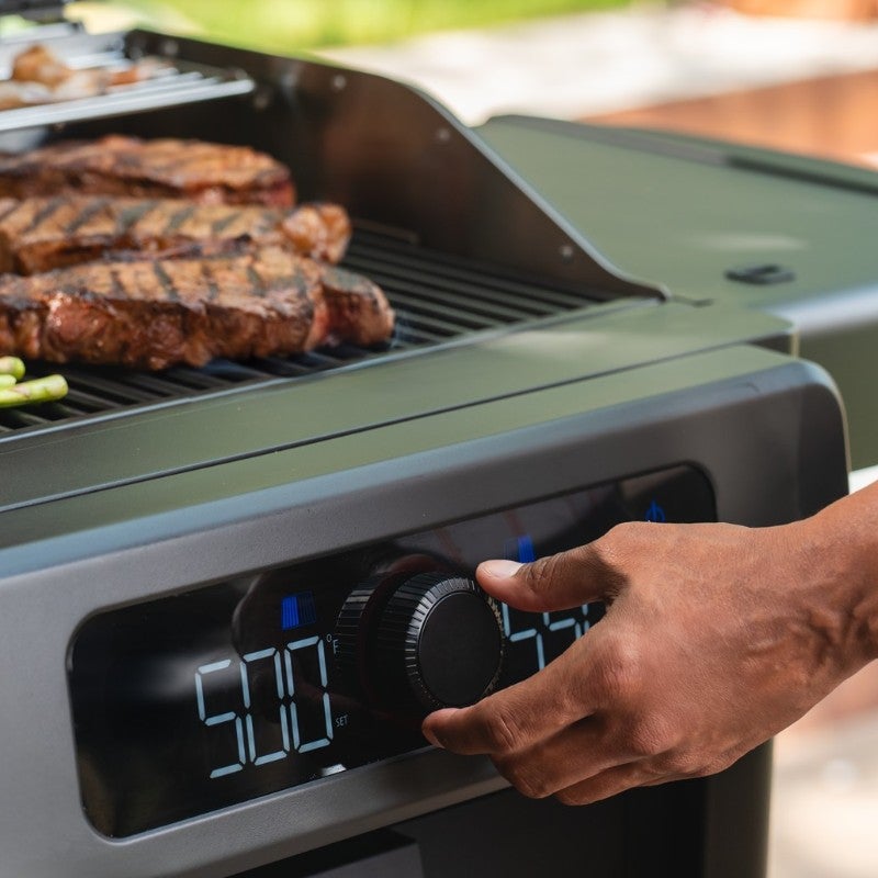 スマート 屋外 電気グリル 燻製 BBQ 高火力設計 Current Backyard